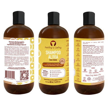 Shampoo para Perro y Gato 480 ML - ALIVIA