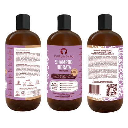 Shampoo para Perro y Gato 480 ML - HIDRATA