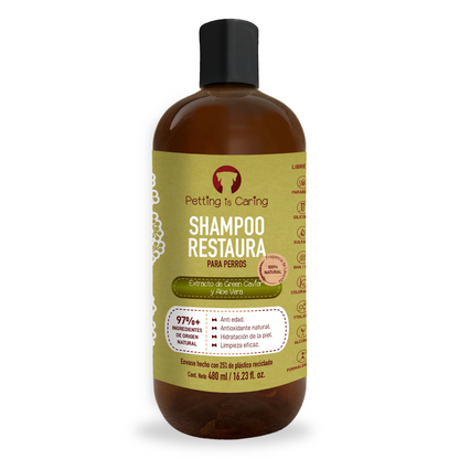 Shampoo para Perro y Gato 480 ML - RESTAURA