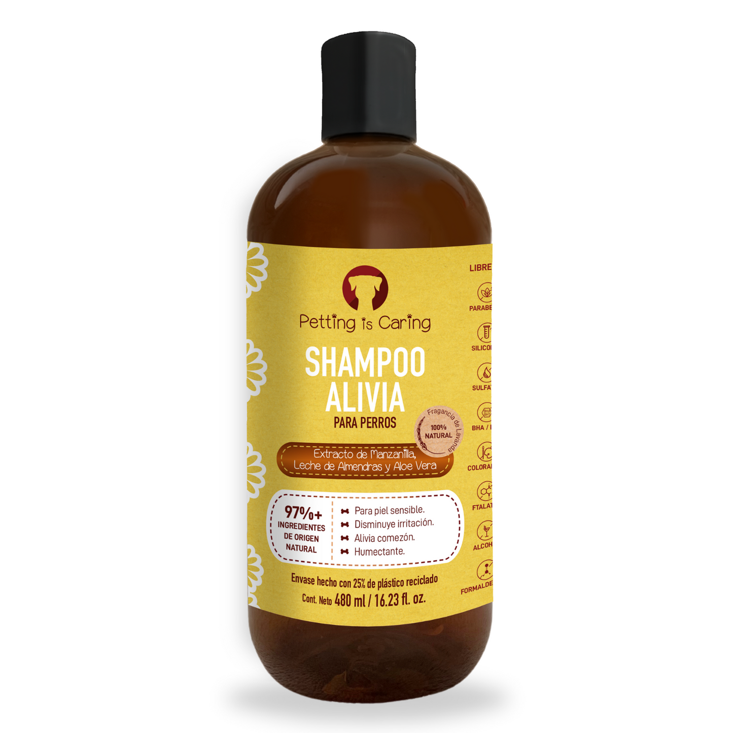 Shampoo para Perro y Gato 480 ML - ALIVIA