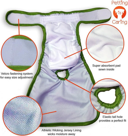 Pañales LAVABLES y REUTILIZABLES - HEMBRA