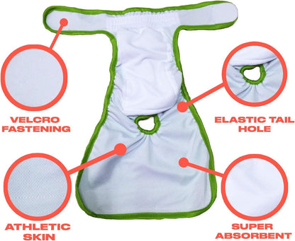 Pañales LAVABLES y REUTILIZABLES - HEMBRA