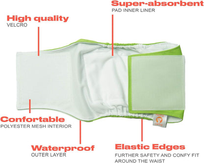 Pañales LAVABLES y REUTILIZABLES - MACHO