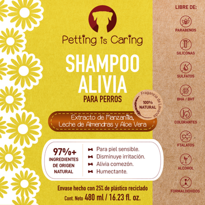 Shampoo para Perro y Gato 480 ML - ALIVIA